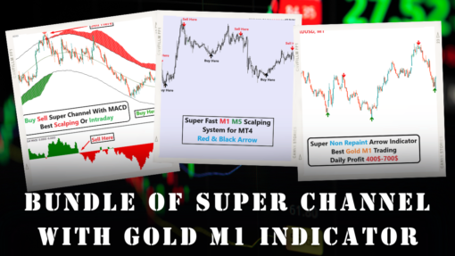 Bundle Of Super Channel With Gold M1 Indicator